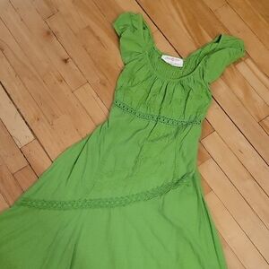 Vibrant Green Embroidered Blouse